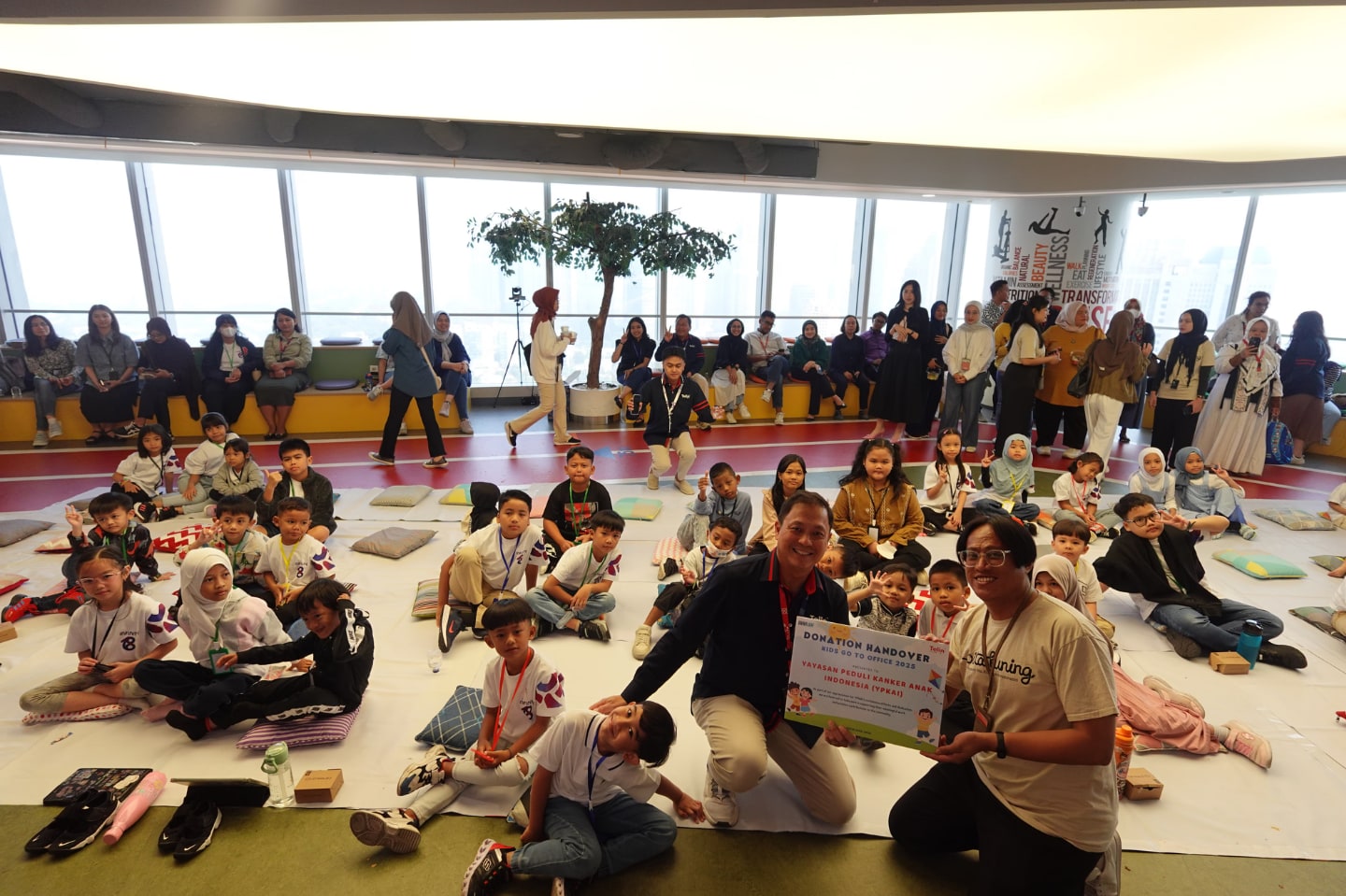 Telin Hosts “Kids Go To Office” in Collaboration with Yayasan Pita Kuning